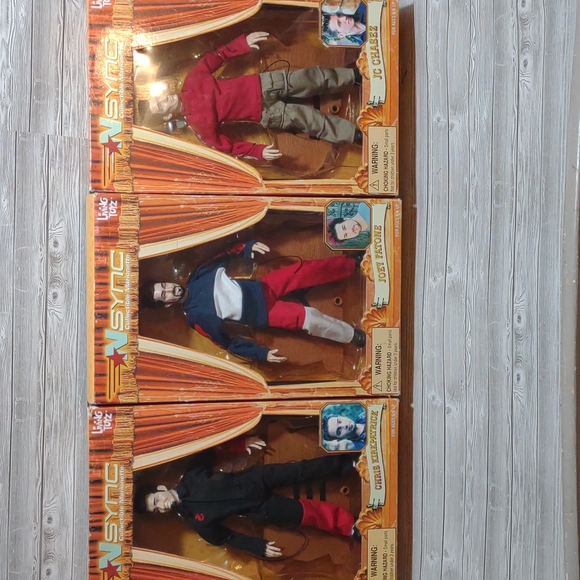 Insync living toys Other Nsync Dolls 3 Piece Poshmark